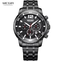 Reloj Megir Acero Negro MEG-46